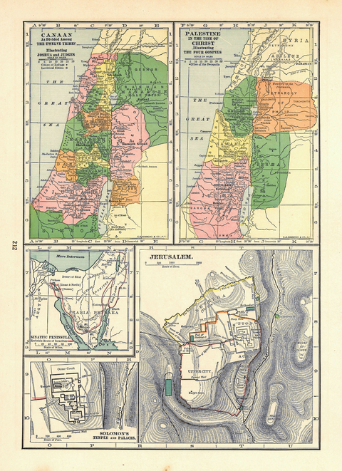 Jerusalem y Palestina Antiguas 1907