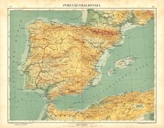 Península Ibérica 1915 - comprar online