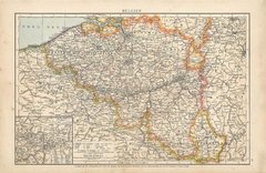 Bélgica y Luxemburgo 1893 - comprar online