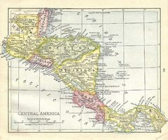 América Central 1908 - comprar online