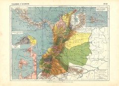 Colombia y Ecuador 1910 - comprar online