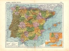 España y Portugal 1910 - comprar online
