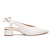 Scarpin Slingback Couro Branco Stéphanie Classic 14705030051 na internet