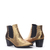 Bota Chelsea Couro Metalizado Bronze - comprar online