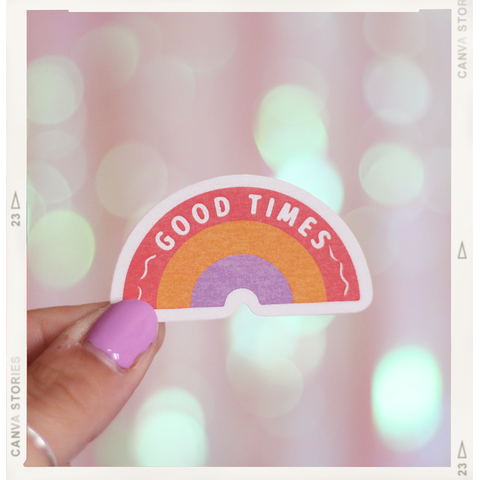 Sticker GOOD TIMES - @Somosporfa
