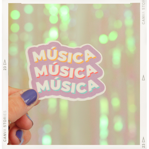 Sticker MUSICA - @Somosporfa