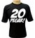 CAMISETA 20 PEGAR