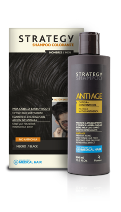 COMBO PROMOCIÓN Shampoo color 5' + Shampoo AntiAge STRATEGY en internet