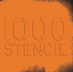 1000 stencil - Guido Indij