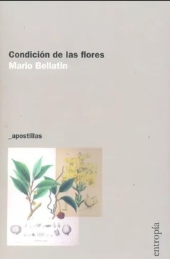 Condición de las flores - Mario Bellatín