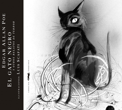 El gato negro - Edgar Allan Poe (Luis Scafati Ilus.)