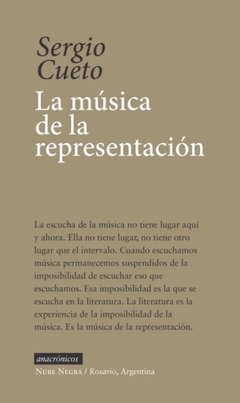 La música de la representación - Sergio Cueto