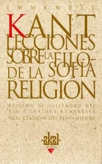 Lecciones sobre la filosofía de la religión - Immanuel Kant