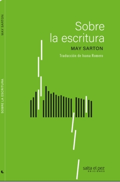 Sobre la escritura - May Sarton