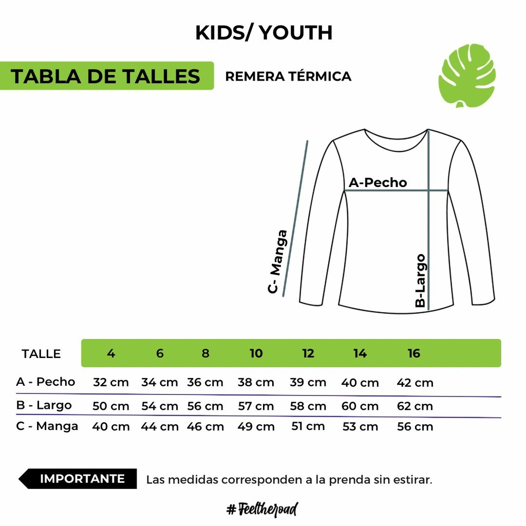 Camiseta termica youth - Comprar en Folau