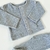 Conjunto plush gris melange - comprar online