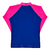 Remera Azul - Fucsia flúo - comprar online