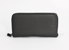 Billetera de cuero XL total black en internet