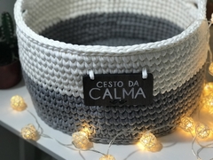 Cesto Fio de Malha 40x20 com Plaquinha Personalizada na internet