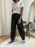 Pantalón Tennessee (Slouchy Ecocuero Negro) - comprar online