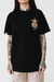 Camiseta Slim Riot RRR Preta