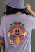 Camiseta Slim Riot Rainbow Lilás