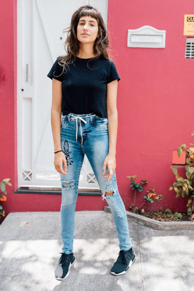 Cal a Fem Brutal Kill Jeans Adaga Azul