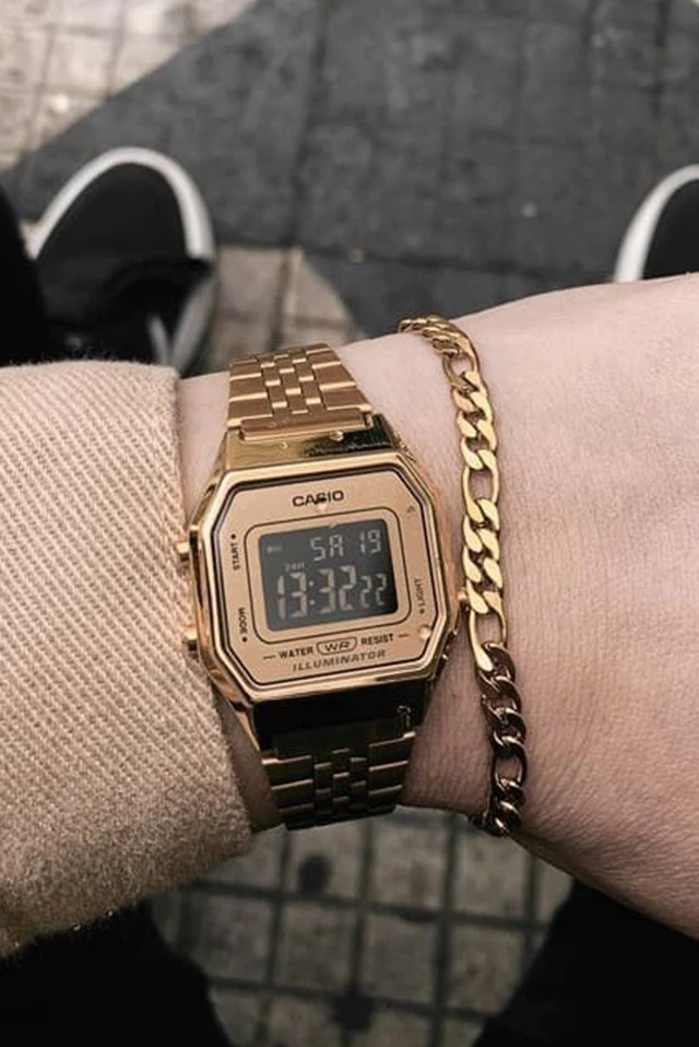Casio mini retro hot sale