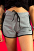 Shorts Riot Runner Cinza