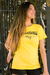 Camiseta Fem Thrasher Mag Logo Amarelo