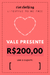 vale presente riot clothing no valor de duzentos reais