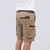 SHORT CARGO CAMEL - Nightrider Clothing