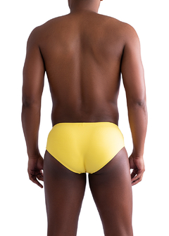 Swim Brief 9 Black Grillo Yellow - buy online