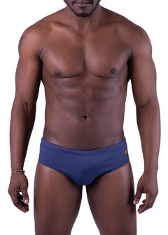 Swim Brief 9 Black Grillo Navy Blue