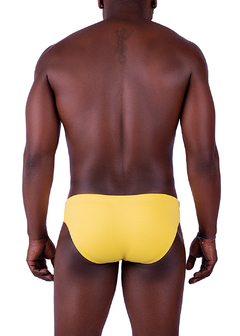 Swim Mini Brief Black Grillo Yellow - buy online