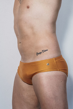 Swim Brief 9 Black Grillo Yellow Toffee on internet