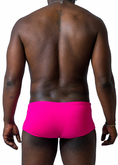 Swim Brief Classic Black Grillo Hot Pink on internet