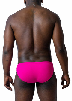 Swim Mini Brief Black Grillo Hot Pink on internet
