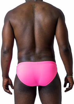 Swim Mini Brief Black Grillo Bubblegum Pink on internet