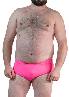 Swim Brief Classic Black Grillo Bubblegum Pink - online store