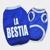 Remera "La bestia" azul