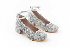 Mod. Uma - Eco Glitter Plata - Talles 30 al 40