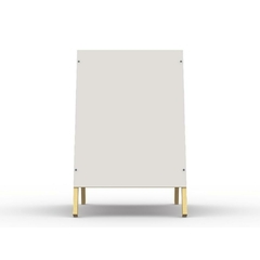 LOUSA QUADRO CAVELETE BRANCO - comprar online