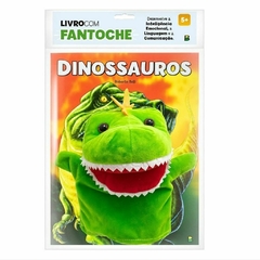 LIVRO COM FANTOCHE DINO