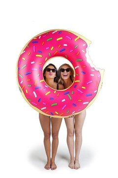 Boia Inflável Média Rosquinha Donuts 90CM na internet