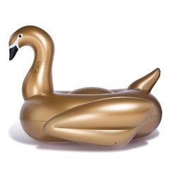 Boia Piscina Cisne Gigante Dourado