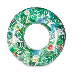 boia gigante inflável circular para piscina Tropical