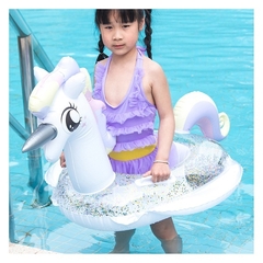 Boia Bote Unicórnio Glitter Infantil - comprar online