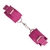 Algemas Pulseira Bracelete Em Couro Sintético Rosa - Dominatrixxx Ref 03071 - comprar online