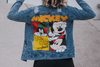Jaqueta Jeans Oversized - Mickey "You can anythink"